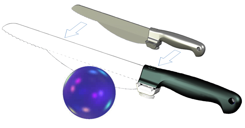 BaouRouge Precision Slicing Knife